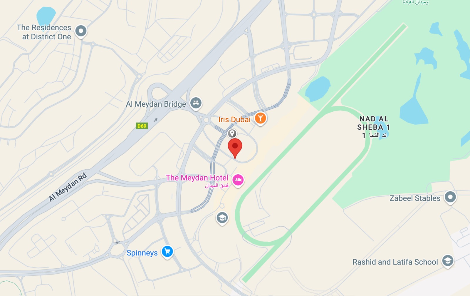 map location